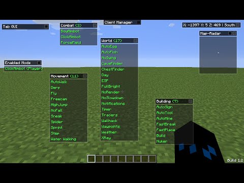 how to get hacks for minecraft 1.8.9 mac
